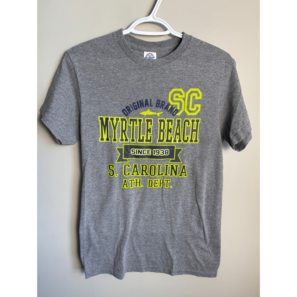 Delta Pro Weight Myrtle Beach South Carolina Athletic Dept T-Shirt Small Surf